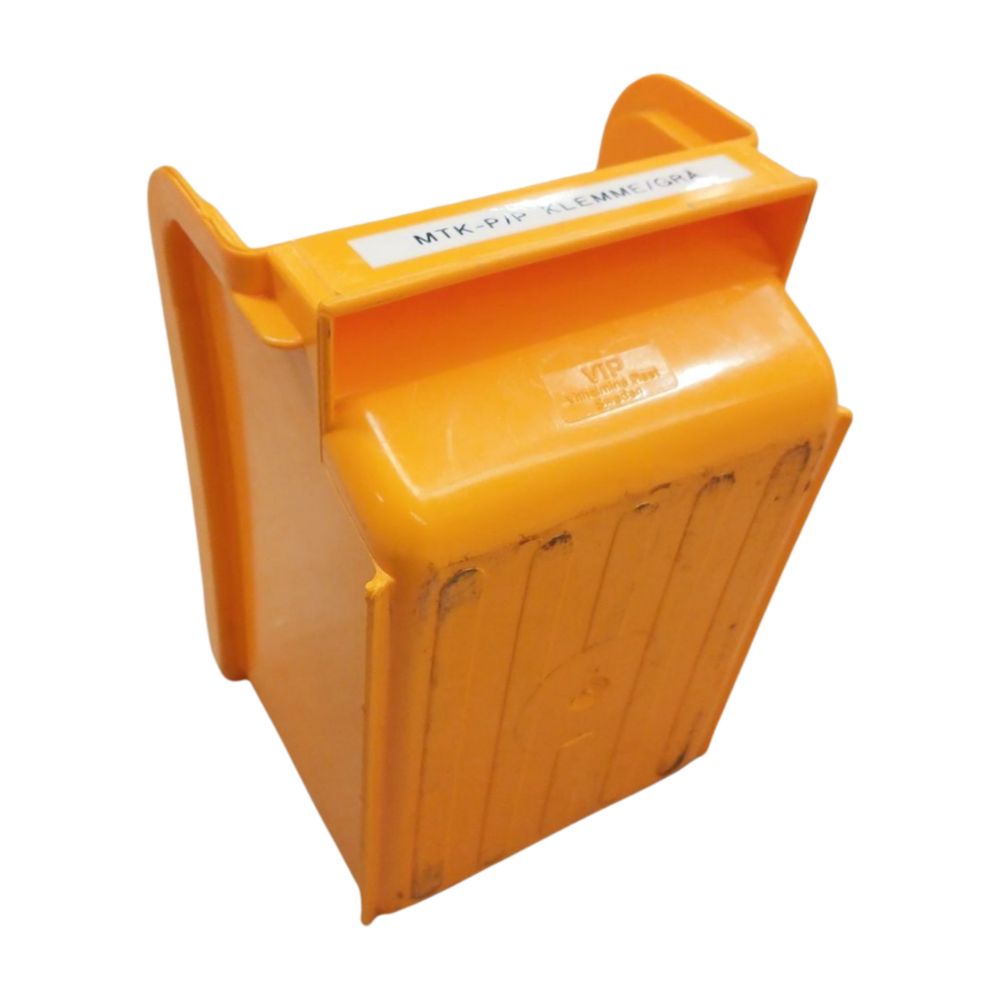 Emtrade Magazijnbak Onderdeelbak 230x150x125 mm, geel, gebruikt Emtrade Magazijnbak Onderdeelbak 230x150x125 mm, geel, gebruikt