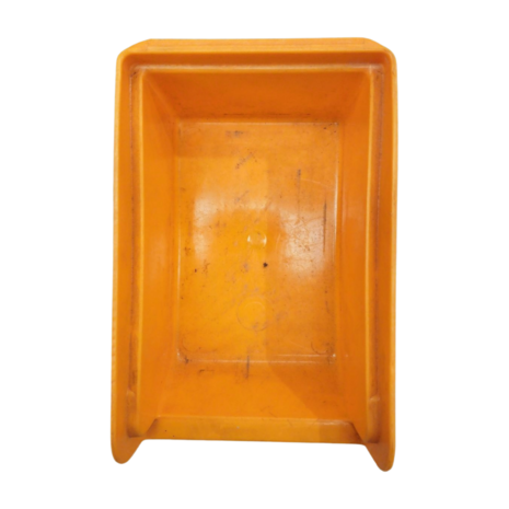 Emtrade Magazijnbak Onderdeelbak 170x105x75 mm, geel, gebruikt