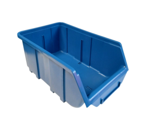 Emtrade Magazijnbak A250, 184x304x129 mm, Blauw, Nieuw