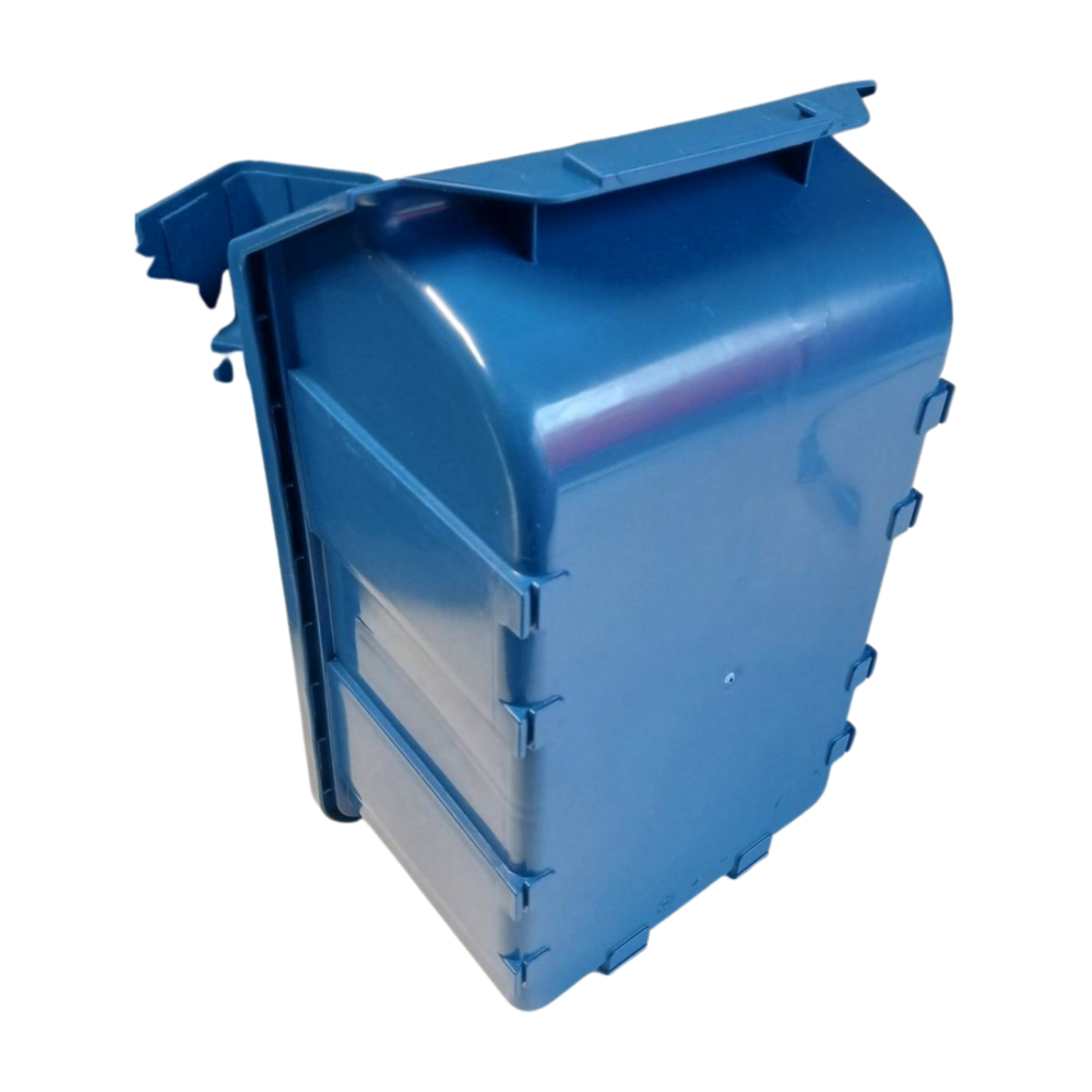 Emtrade (Nieuw) Magazijnbak, 184x304x129 mm, blauw kunststof, nieuw