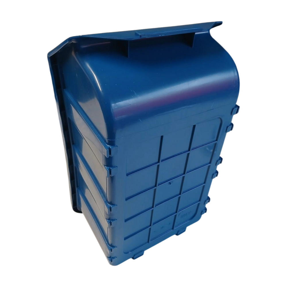 Emtrade Magazijnbak A300, 219x368x148 mm, Blauw, Nieuw