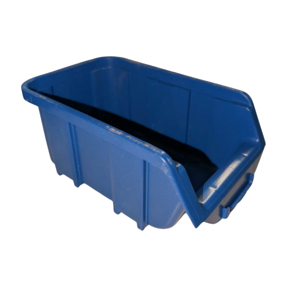 Emtrade (Nieuw) Magazijnbak, 100x163x72 mm, blauw kunststof, nieuw