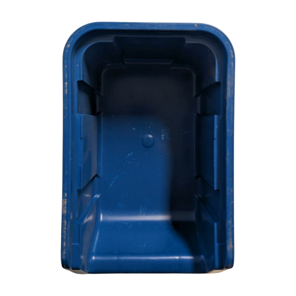 Emtrade (Nieuw) Magazijnbak, 100x163x72 mm, blauw kunststof, nieuw