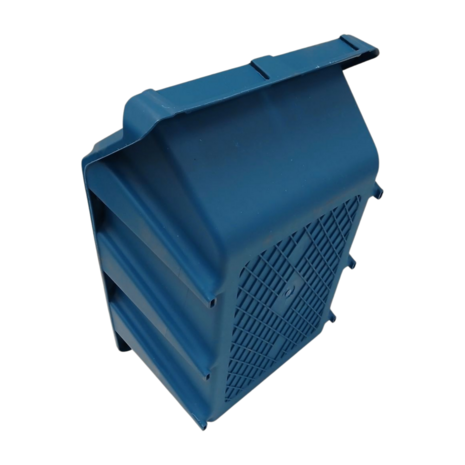 Sembol Plastik Magazijnbak, 264x434x168 mm, levensmiddelgeschikt, blauw kunststof, nieuw