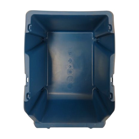 Sembol Plastik Magazijnbak, 184x304x129 mm, levensmiddelgeschikt, blauw kunststof, nieuw