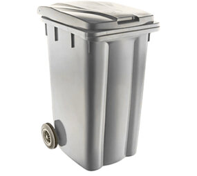 Emtrade Afvalcontainer 240 liter, nieuw