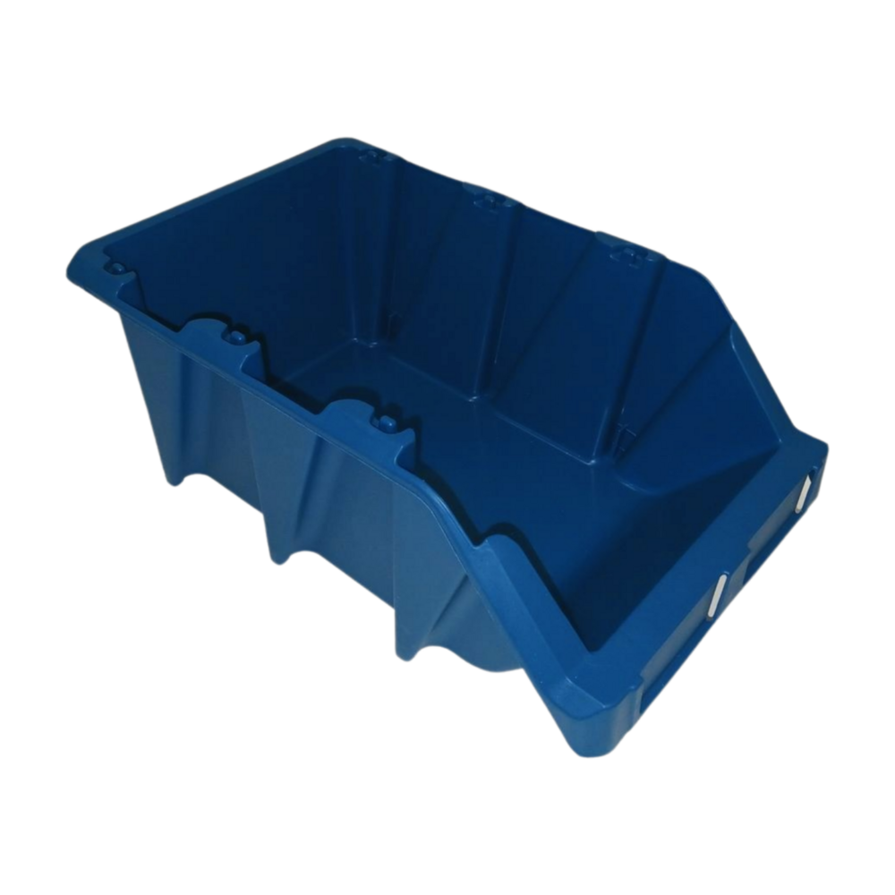 Sembol Plastik Magazijnbak Stapelbaar Nestbaar KPA30, 219x368x148 mm, Blauw, Levensmiddelgeschikt, Nieuw