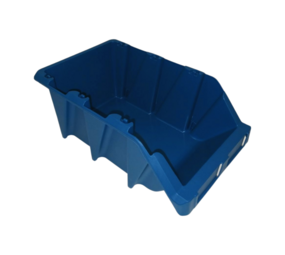 Sembol Plastik Magazijnbak Stapelbaar Nestbaar KPA30, 219x368x148 mm, Blauw, Levensmiddelgeschikt, Nieuw