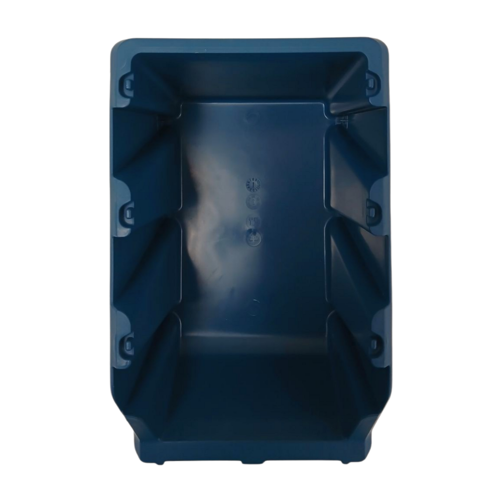 Sembol Plastik Magazijnbak, 219x368x148 mm, levensmiddelgeschikt, blauw kunststof, nieuw