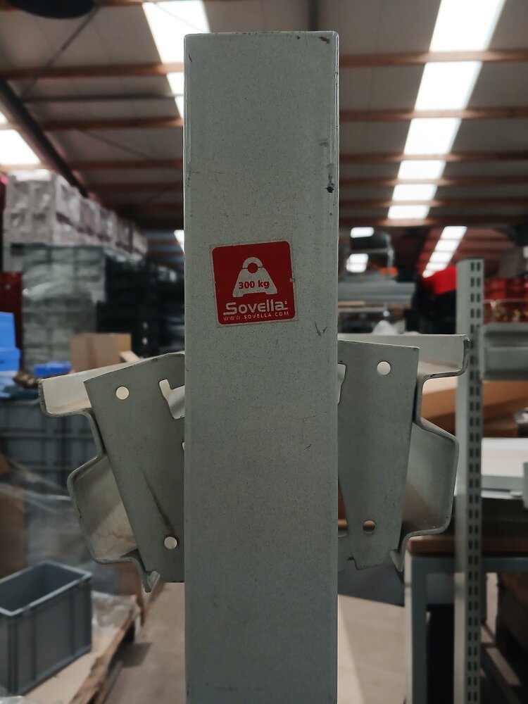 Sovella Sovella ESD-Veilige Werkplaats Trolley, 90x72x161 cm, gebruikt, veelzijdig, geschikt voor opslag en transport