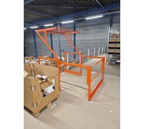 Emtrade Kantelhek, oranje, gebruikt