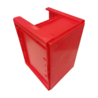 Emtrade Bito XL 6442 Magazijnbak, 600x395x420mm, Rood, Levensmiddelgeschikt, 05PP, Gebruikt