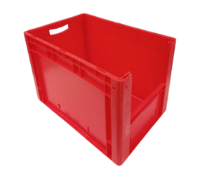 Emtrade Bito XL 6442 Magazijnbak, 600x395x420mm, Rood, Levensmiddelgeschikt, 05PP, Gebruikt