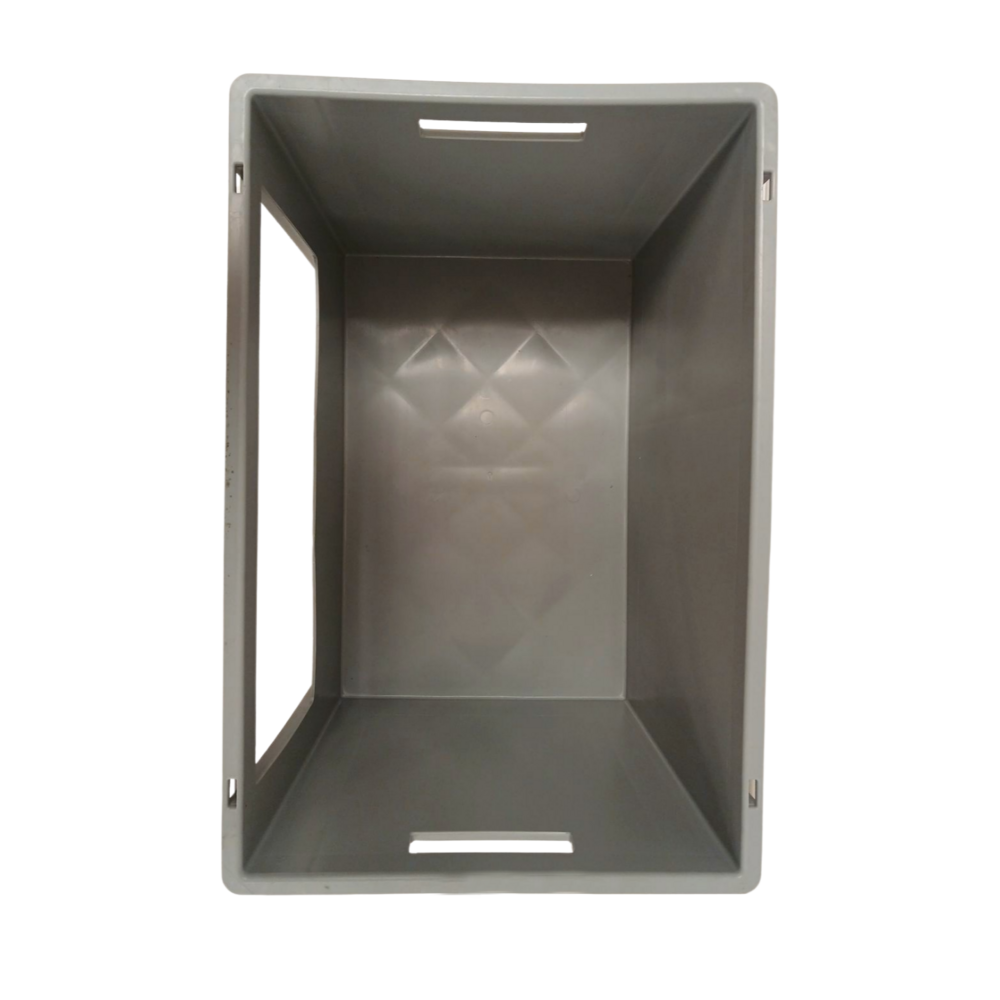 Ringoplast Ringoplast Magazijnbak 595x400x420 mm, Levensmiddelgeschikt, 05PPQ, Grijs, Gebruikt