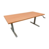 Emtrade Zit Sta Bureau 160x80 cm, handmatig met zwengel verstelbaar van 64 tot 108 cm, Gebruikt
