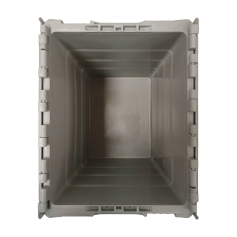 Embox Distributiebak 400x300x360 mm Nestbaar Stapelbaar Grijs, Nieuw