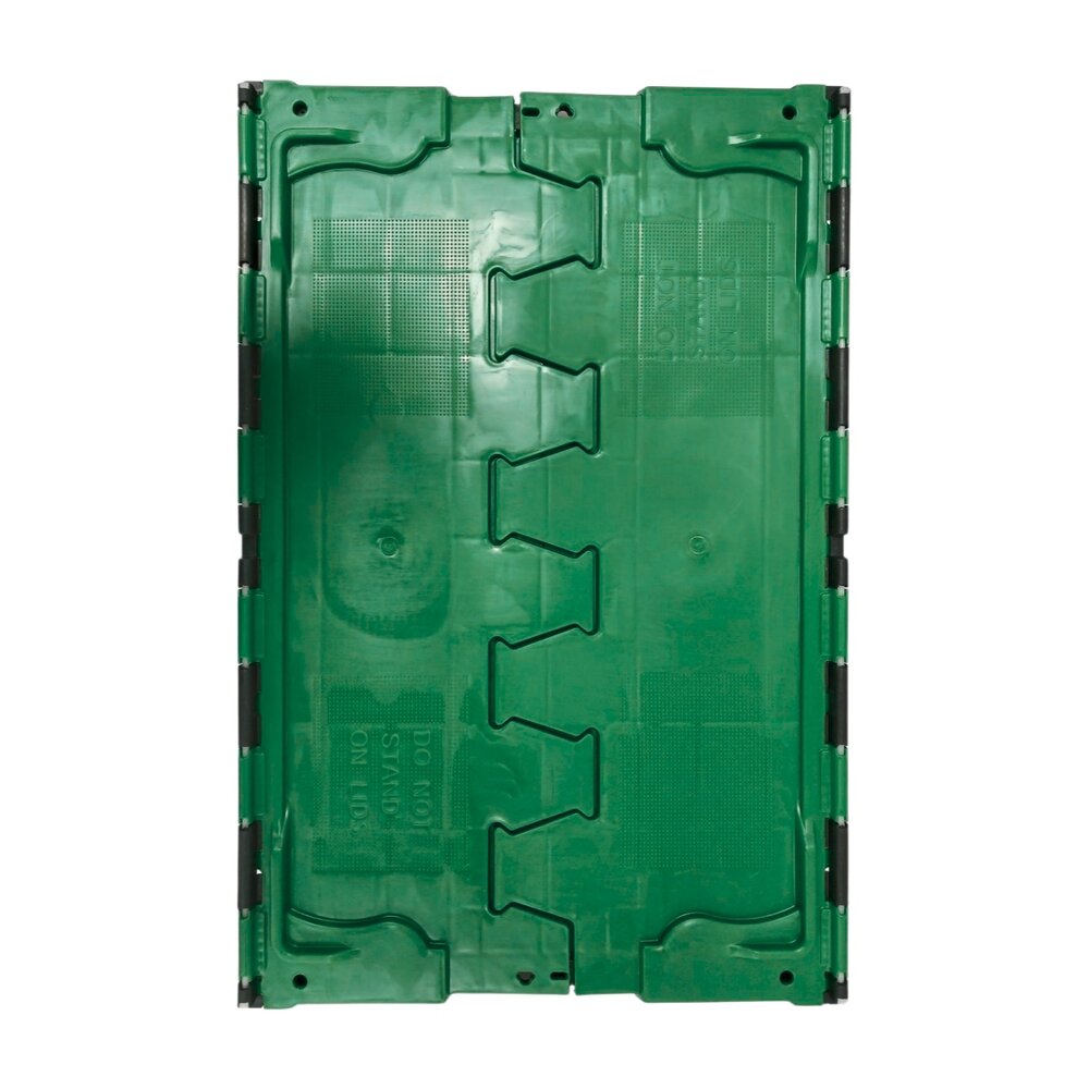 Embox Distributiebak, 710x460x360 mm, zwart, groen pp, nieuw