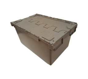 Distributiebak, 710x460x360 mm, PP, Grijs, Nieuw