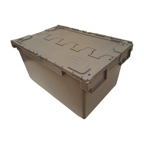 Embox Distributiebak 80L, 710x460x360 mm, grijs pp, nieuw
