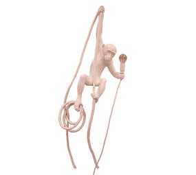 Seletti Seletti Monkey Hanglamp, Marcantonio Raimondi Malerba, Kunsthars, Gebruikt