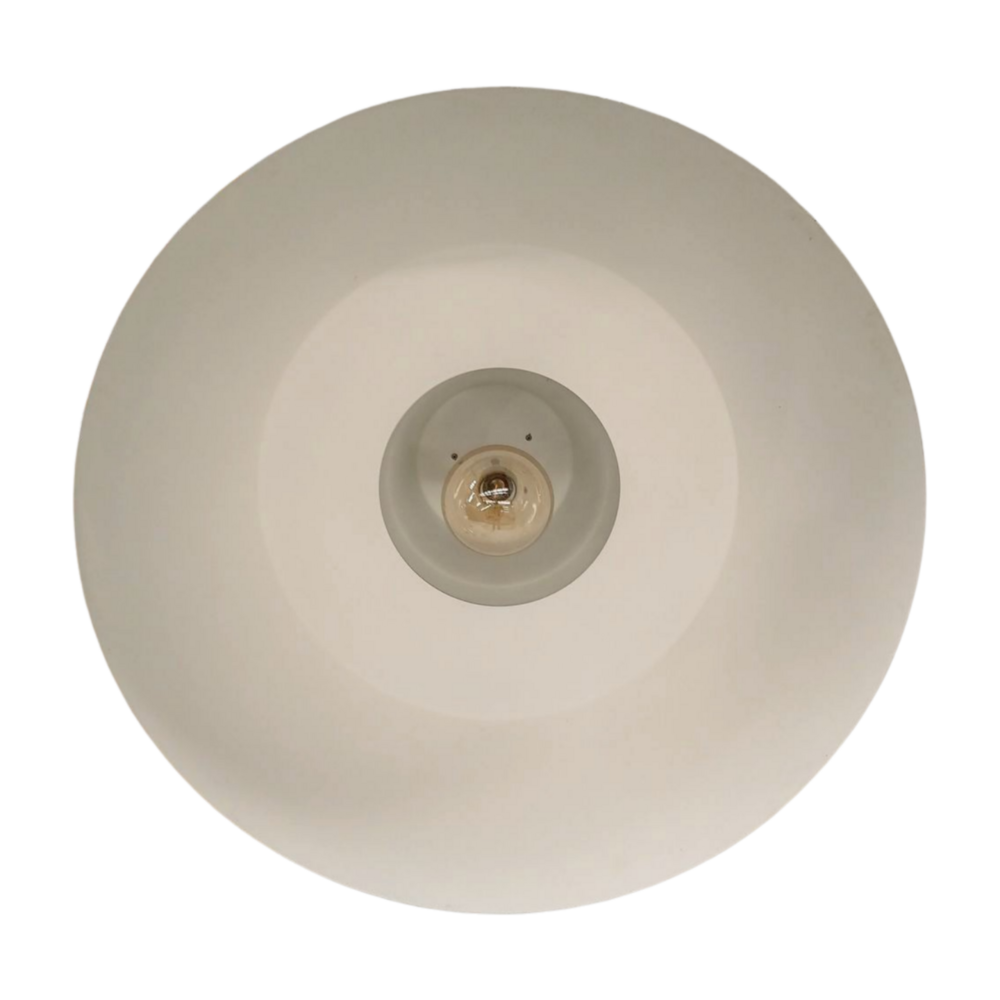 Hanglamp Industria Gunmetal White, Metaal, Industrieel, Set van 2, Gebruikt