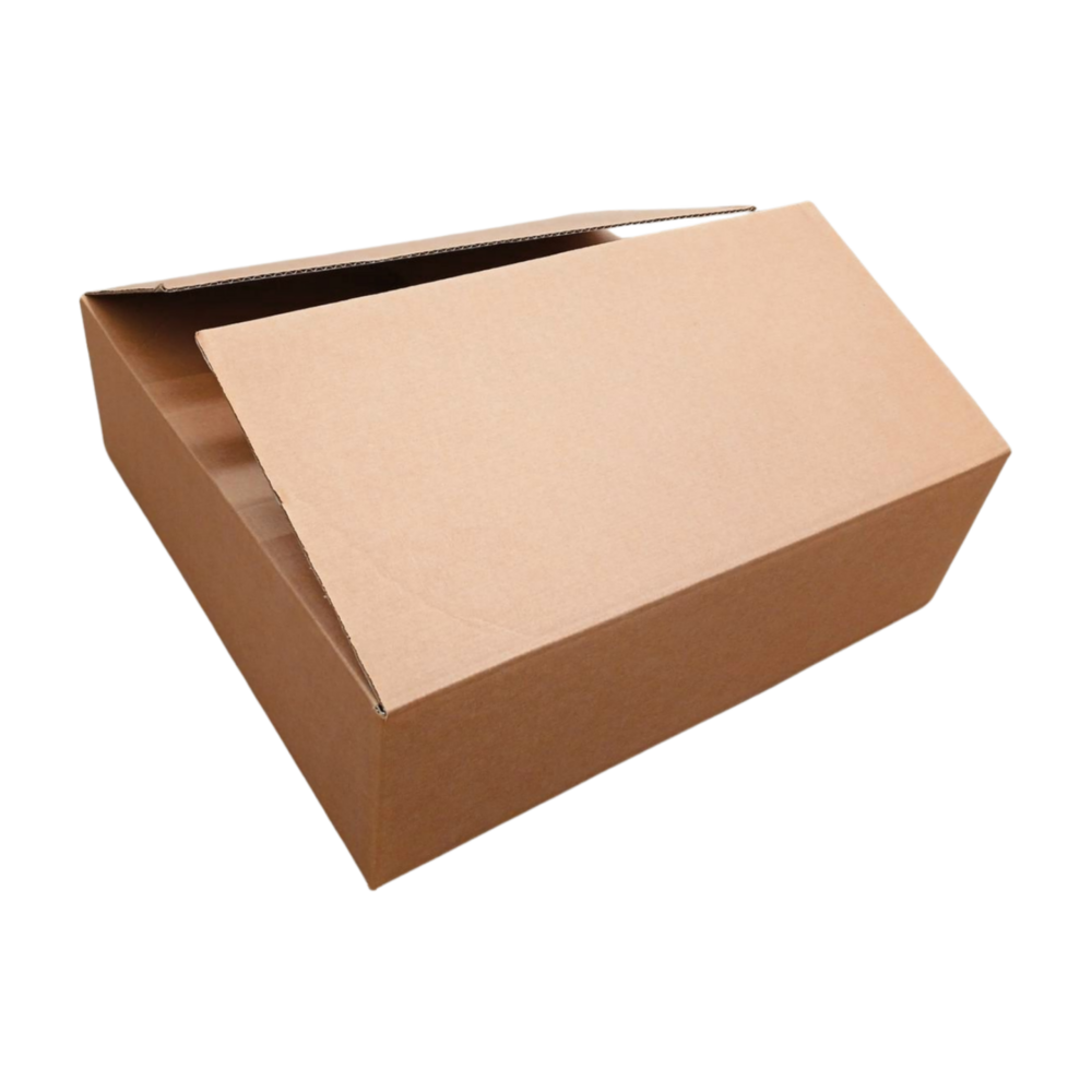 Vouwdoos 470x460x140 Enkelgolf Karton Bruin FEFCO 0201 (25 stuks) Nieuw