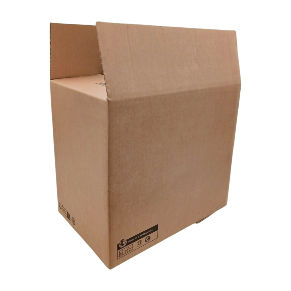 Rajapack Vouwdoos 450x300x400mm Dubbelgolf Karton Bruin FEFCO 0201 (10 stuks) Nieuw