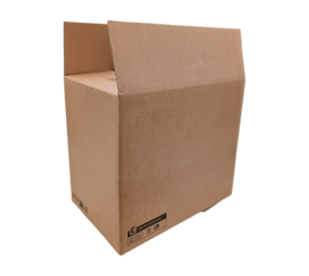 Vouwdoos 400x300x400 Dubbelgolf Karton Bruin FEFCO 0201 (10 stuks) Nieuw