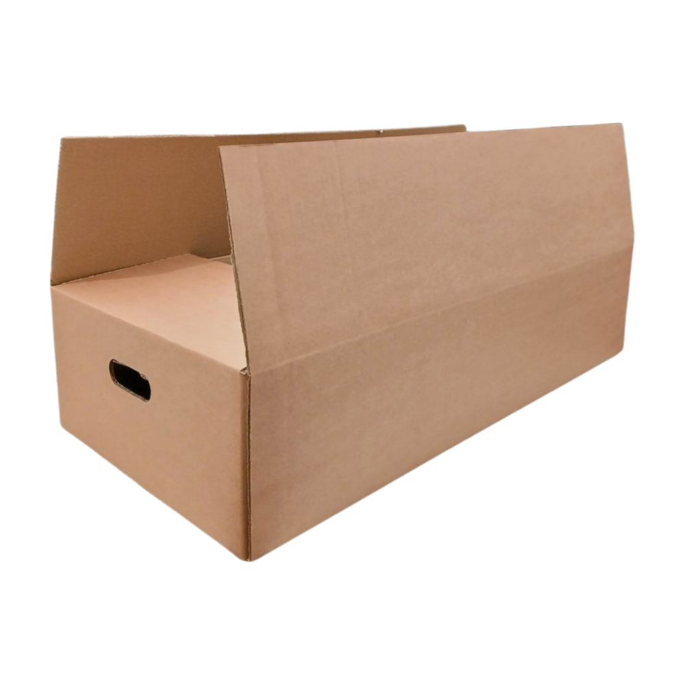 Vouwdoos 785x385x170 Dubbelgolf Karton Bruin FEFCO 0201 (15 stuks) Nieuw