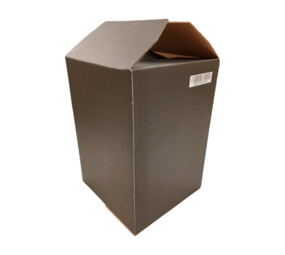 Vouwdoos 280x280x400 Enkelgolf Karton Zwart FEFCO 0201 20 stuks) Nieuw