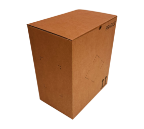 Vouwdoos 295x200x362 mm Enkelgolf Karton Bruin FEFCO 0701 Nieuw