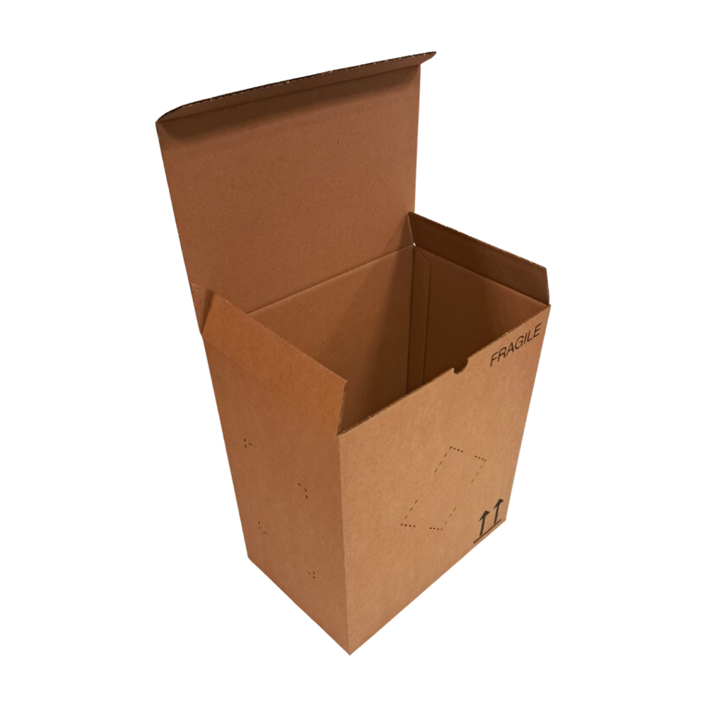 Vouwdoos 295x200x362 mm Enkelgolf Karton Bruin FEFCO 0701 Nieuw