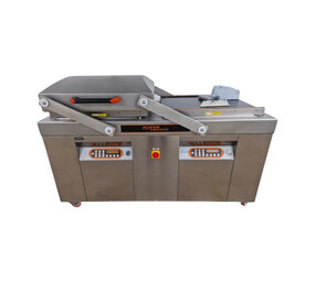 Lavezzini Vacuümmachine Lavezzini Supermega, 2 kamers 830x740x230 mm, 2,5 kW, 380 V, gebruikt