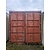 20ft container, bruin, staal, gebruikt