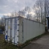 40ft container, wit, staal, zijdeur, Daikin koelinstallatie, gebruikt