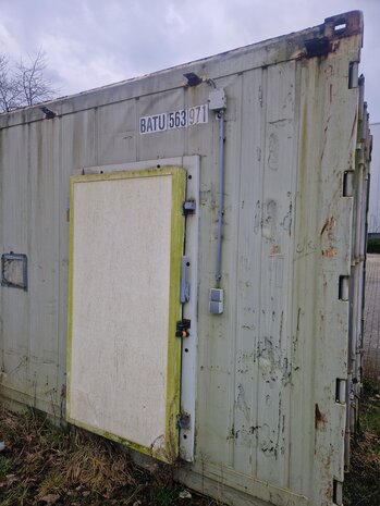 40ft Reefer, wit, staal, zijdeur, daikin koelinstallatie, gebruikt 40ft Reefer, wit, staal, zijdeur, daikin koelinstallatie, gebruikt