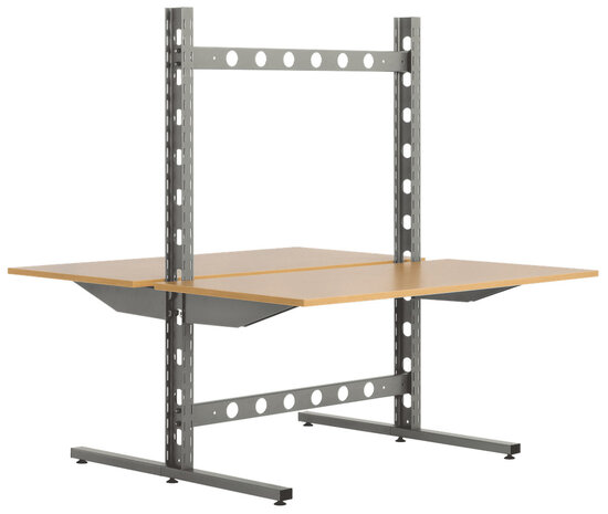 BITO Werktafel/inpaktafel BITO-TEC 2000x800mm 250kg draagvermogen, gebruikt