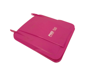 Deksel voor container 240L, 71x56x7,4 cm, HDPE, paars, gebruikt