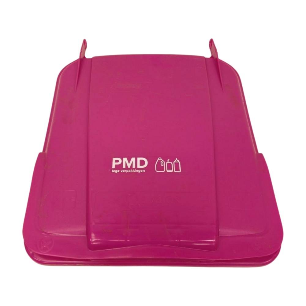 Deksel voor container 240L, 71x56x7,4 cm, HDPE, paars, gebruikt
