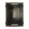 Emtrade Kunststof Stapelbak met Handgreep 400x300x320 mm, PP, Donkergrijs, Nieuw