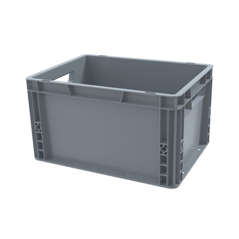 Stapelbak 400x300x220 euronorm grijs, nieuw