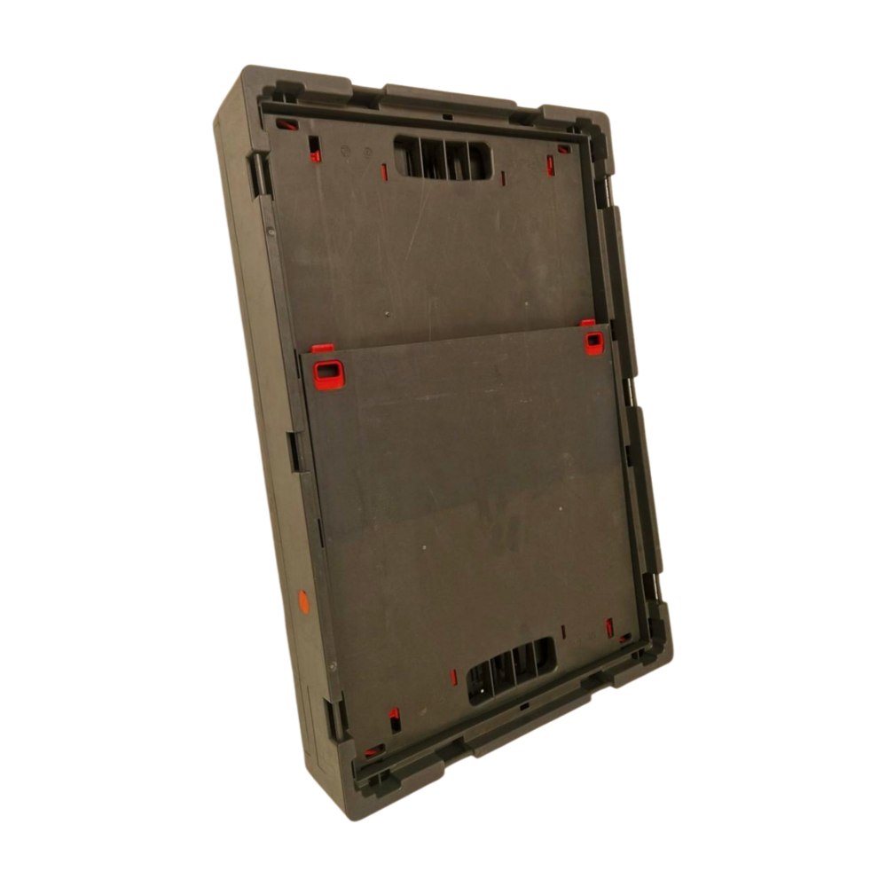 Auer Vouwkrat klapkrat 600x400x420mm FB 64/42, extra stevig, 87l, grijs, gebruikt