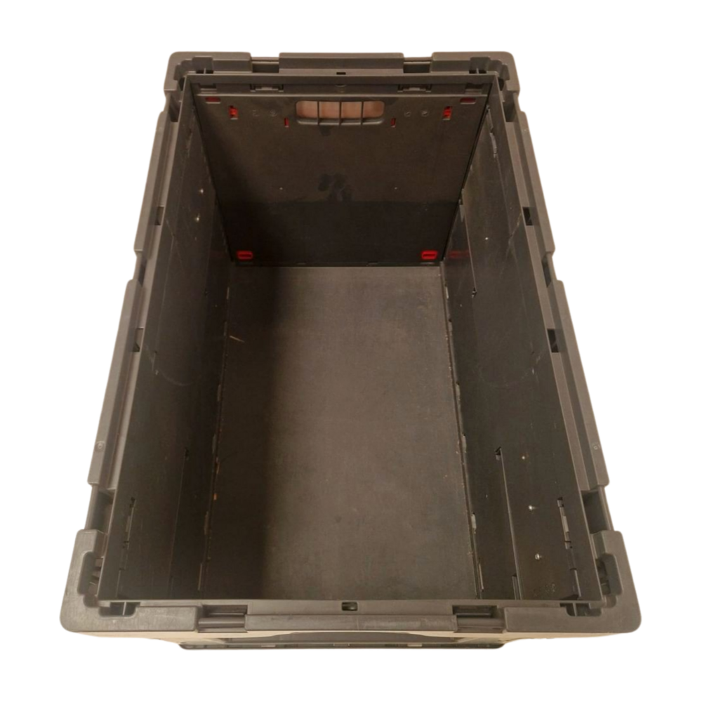 Auer Vouwkrat klapkrat 600x400x420mm FB 64/42, extra stevig, 87l, grijs, gebruikt