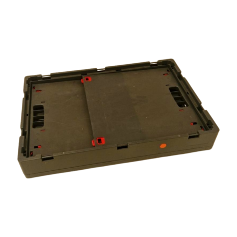 Auer Vouwkrat klapkrat 600x400x420mm FB 64/42, extra stevig, 87l, grijs, gebruikt