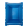 Auer Opslagbak, 400x300x270 mm, euronorm, blauw pp, gebruikt