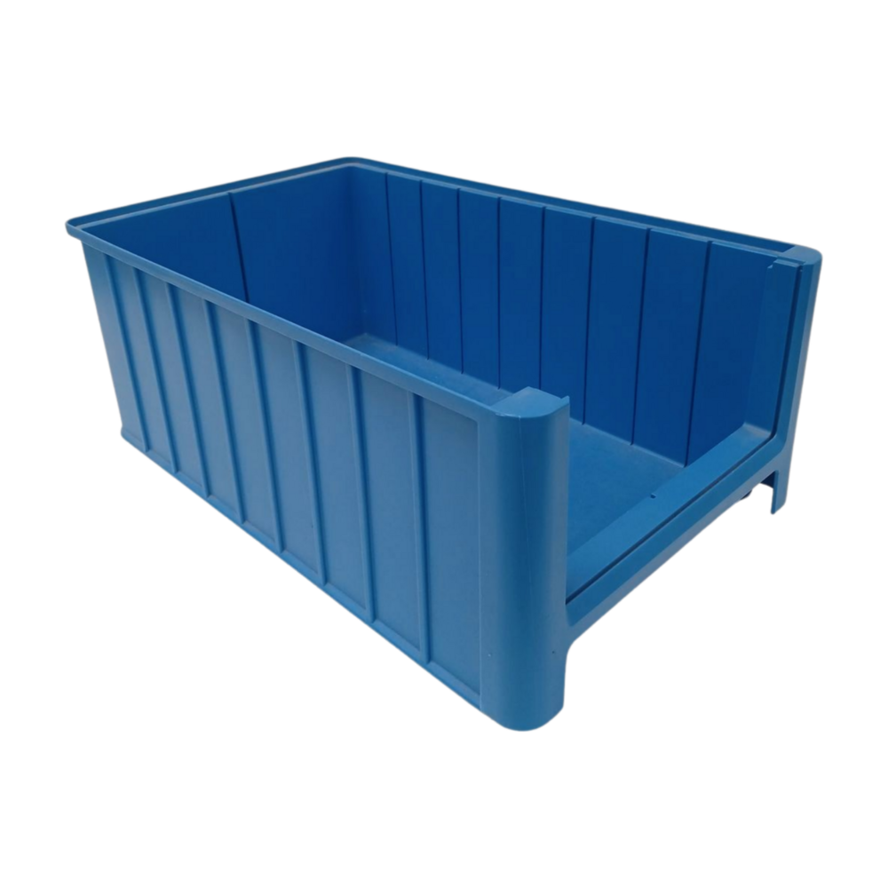 Auer Grijpbak SK5 500x310x200mm, PP, blauw, gebruikt
