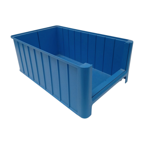 Auer Magazijnbak, 500x310x200 mm, groen pp, gebruikt