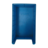 Auer Stellingbak, 400x234x140 mm, blauw pp, gebruikt