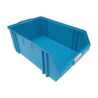 Magazijnbak 460x310x180 mm, PS06, blauw, levensmiddelgeschikt, gebruikt