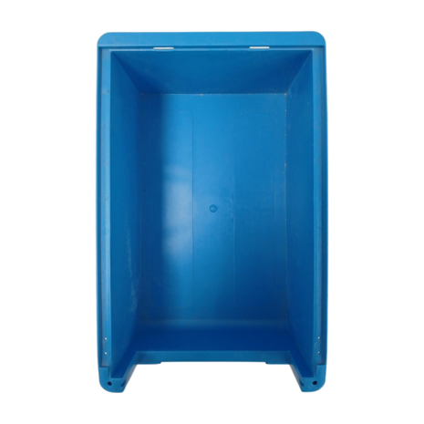 Auer Magazijnbak 500x320x200 mm, PP, blauw, gebruikt